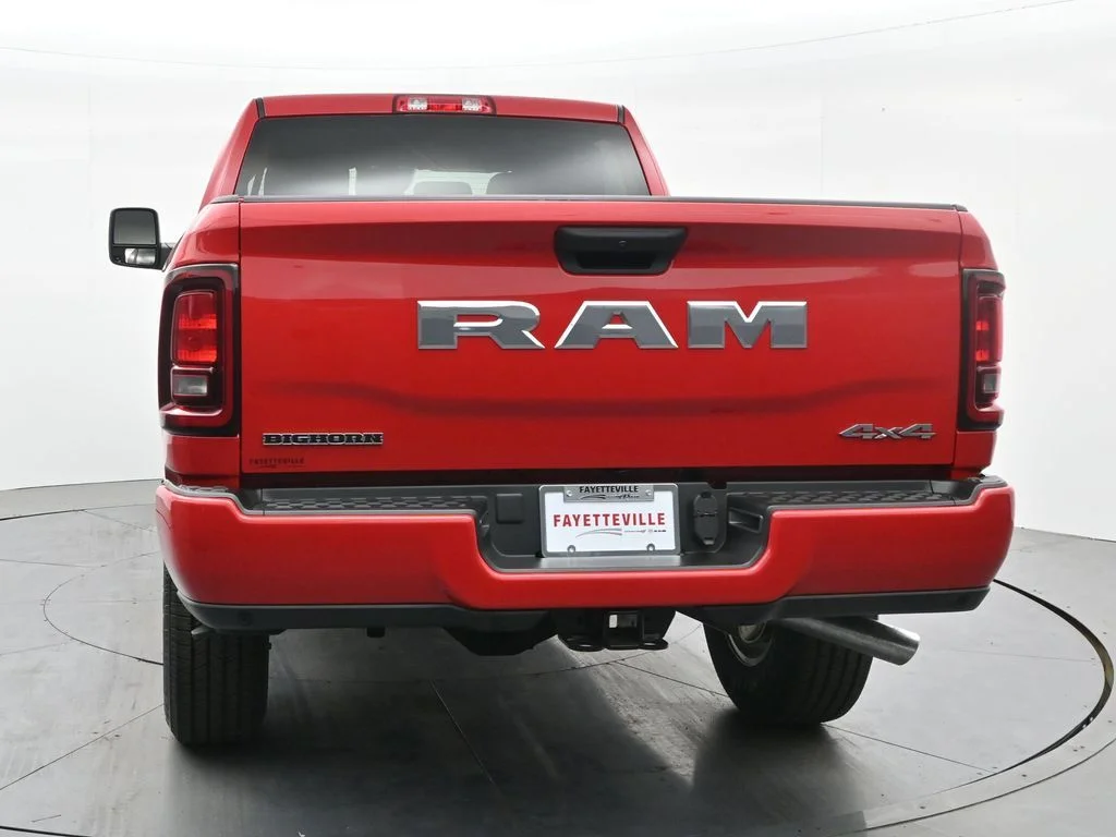 New 2026 Flame Red Clear-Coat Exterior Paint RAM Big Horn image 9