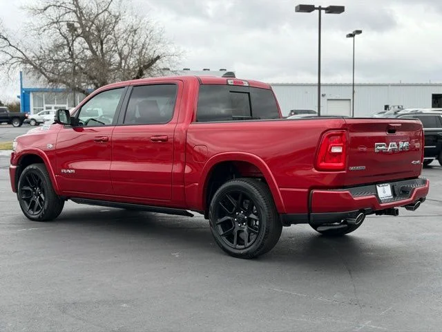 New 2026 Molten Red Pearl-Coat Exterior Paint RAM Laramie image 5