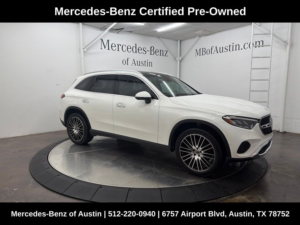 Certified Used 2026 White Mercedes-Benz GLC 300 image 1