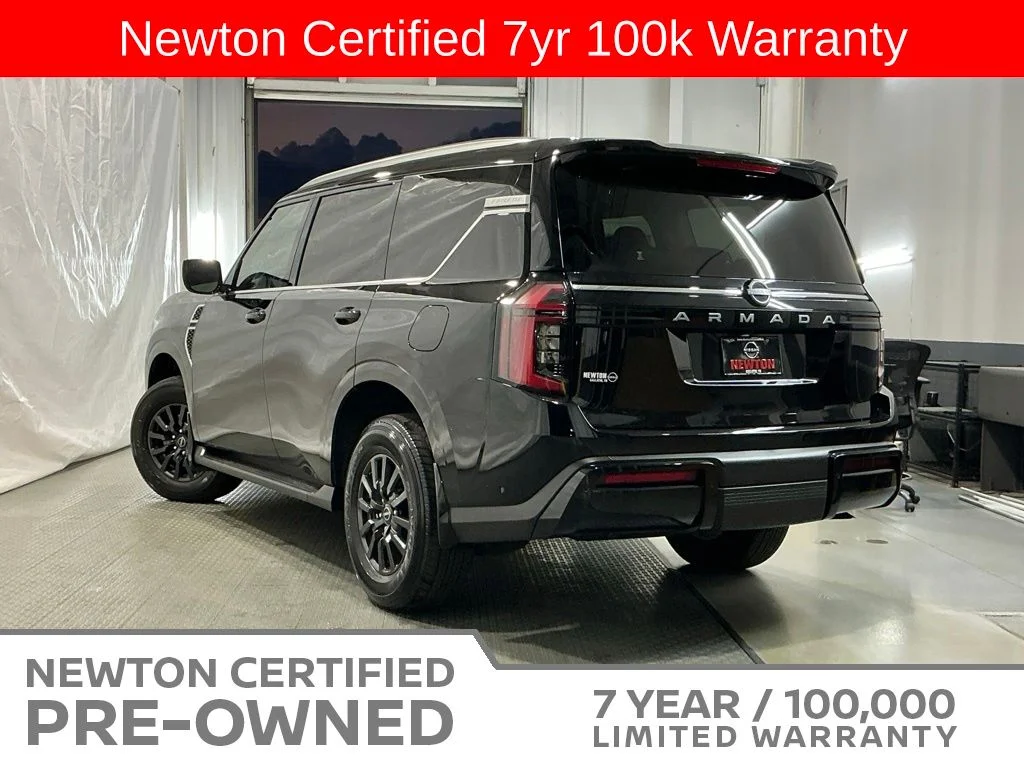 Certified Used 2025 Super Black Nissan SV image 25