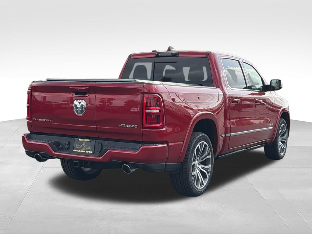 New 2026 Molten Red Pearl-Coat Exterior Paint RAM Tungsten image 5