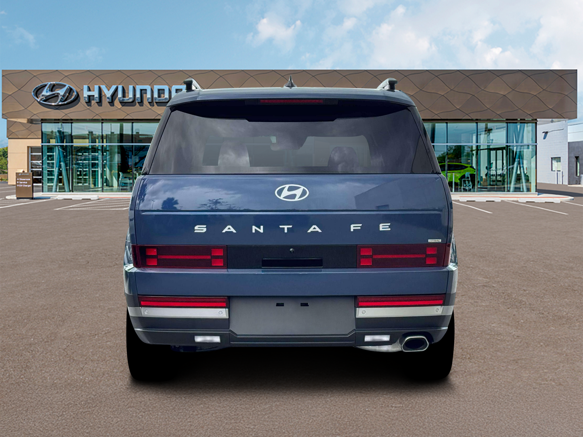 New 2026 Atlantis Blue Hyundai Limited AWD image 6