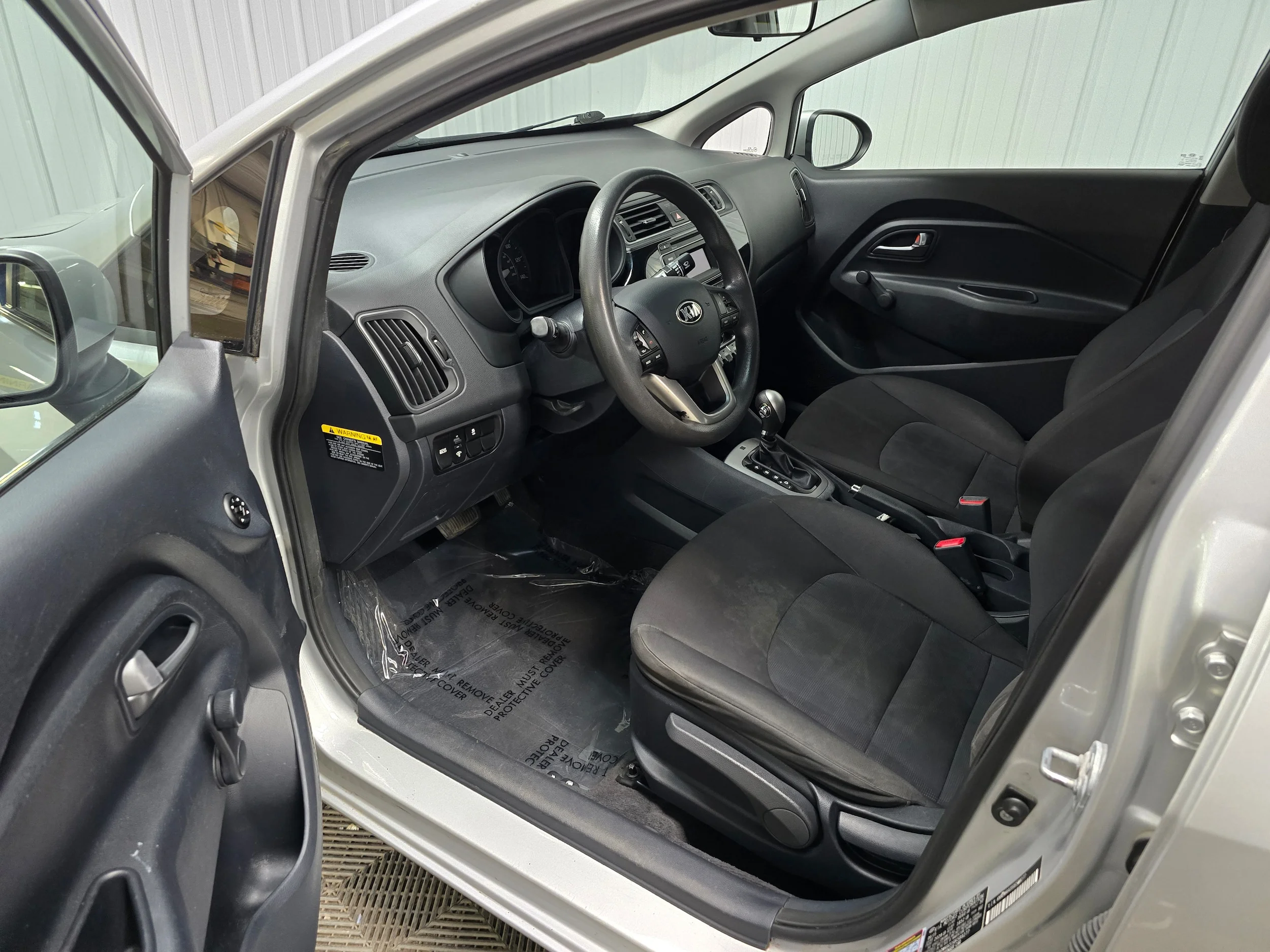Used 2016 Bright Silver Kia LX FWD image 15