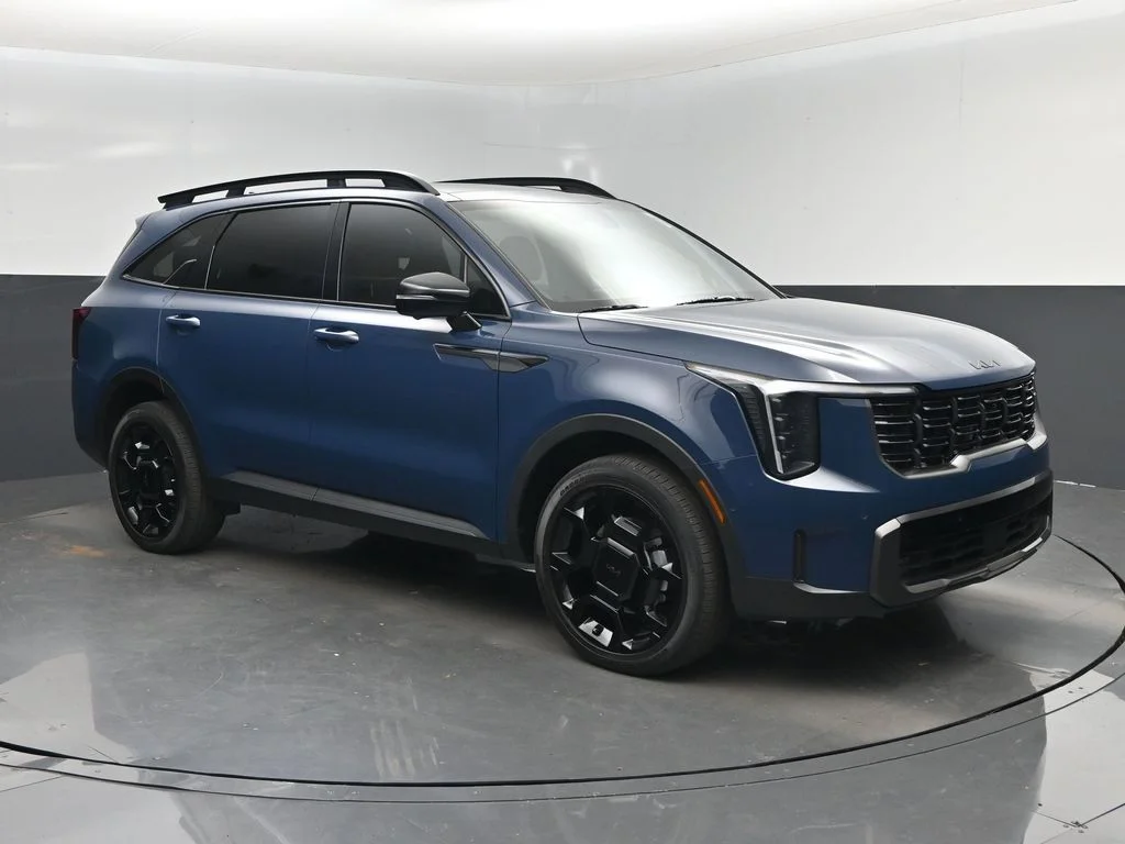 Certified Used 2025 Black Kia X-Line SX Prestige image 1