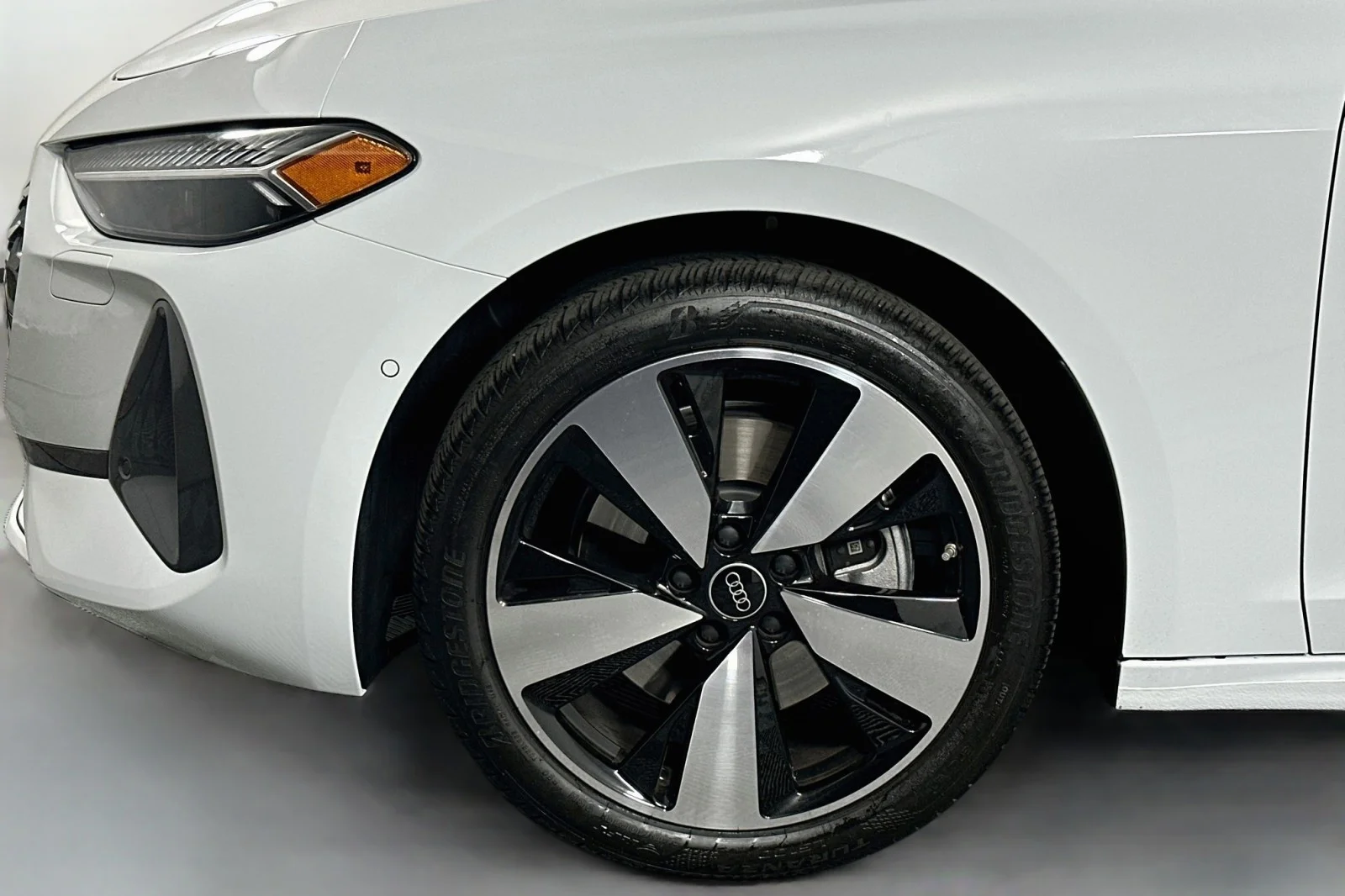 Used 2025 Glacier White Metallic Audi Premium Plus image 12
