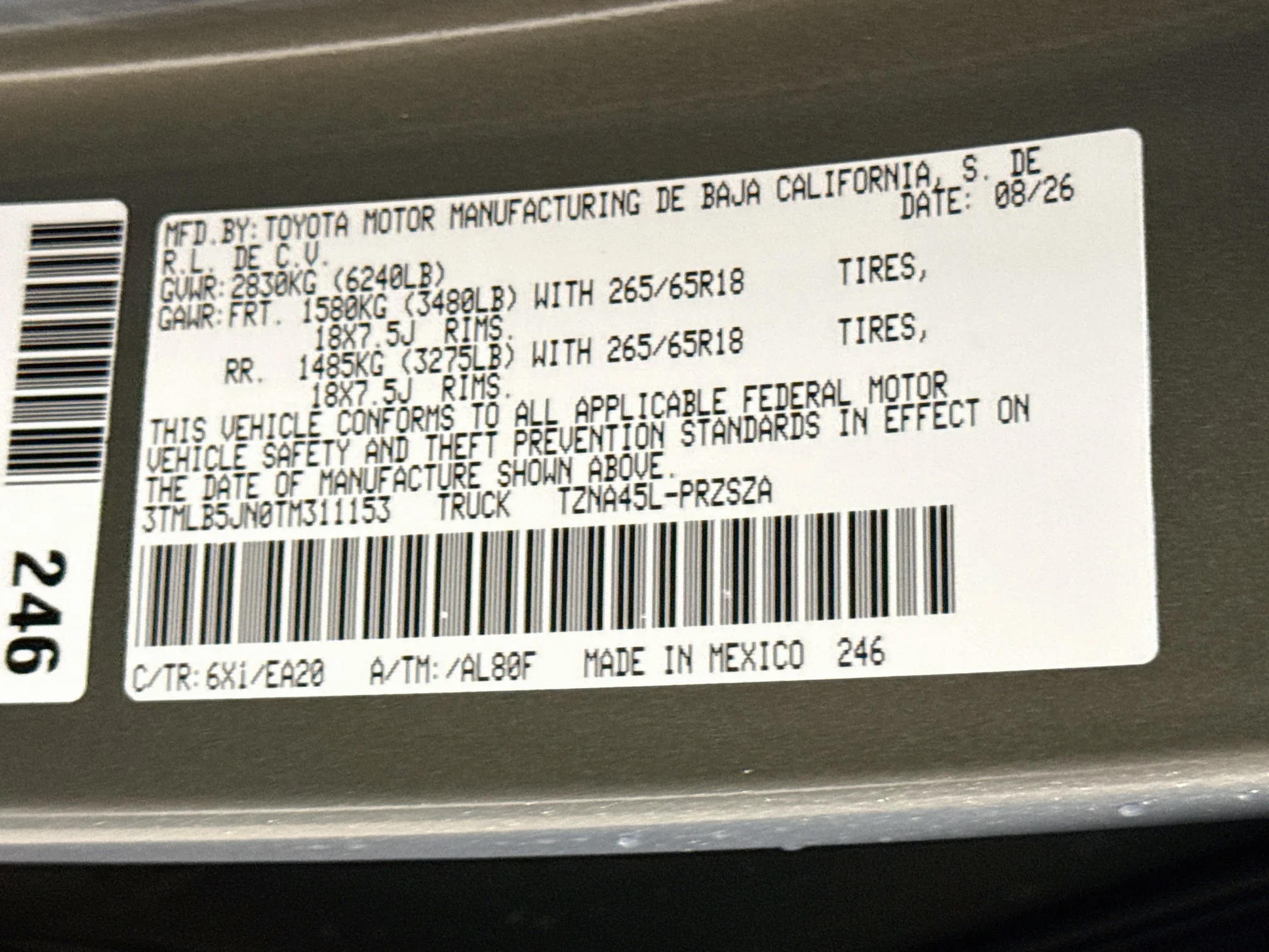 New 2026 Bronze Oxide Toyota TRD Off-Road image 31