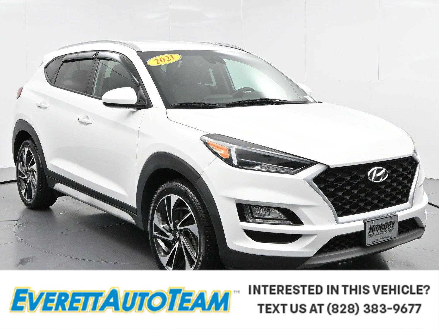 Used 2021 White Cream Hyundai Sport image 1