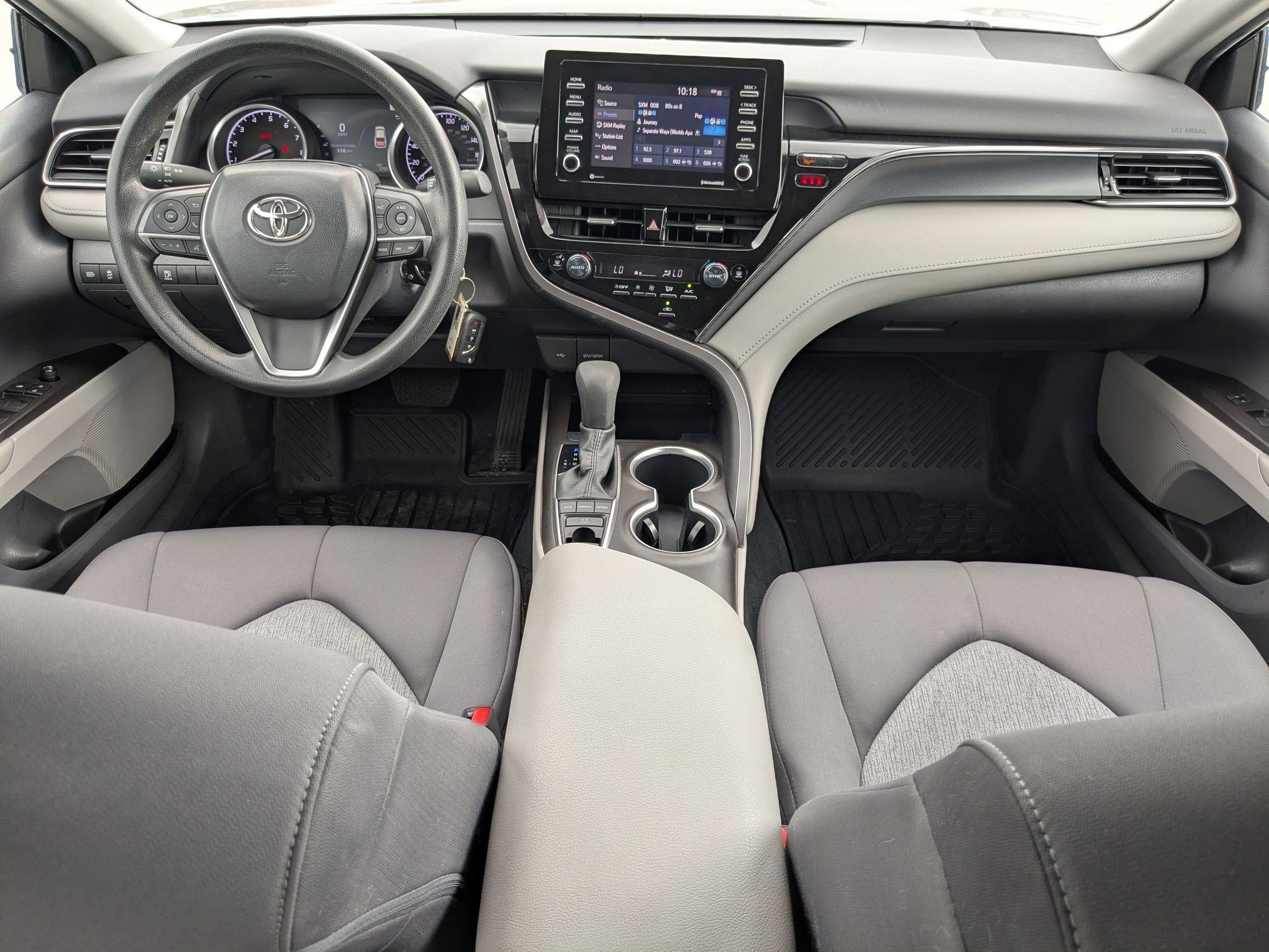 Used 2023 Midnight Black Metallic Toyota LE image 25