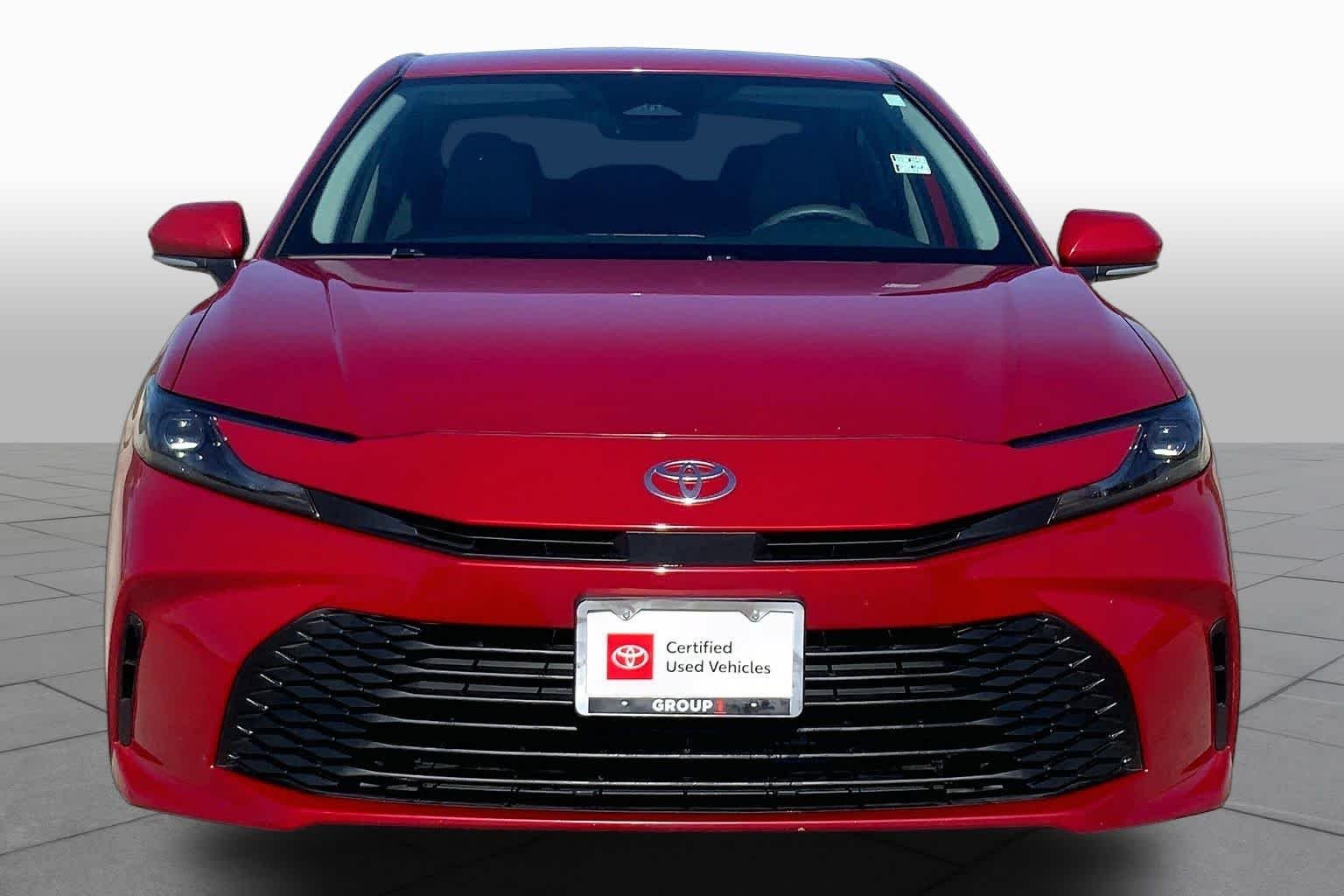 Used 2025 Supersonic Red Toyota LE image 4