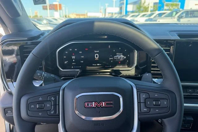 New 2026 Glacier White Tricoat GMC SLT image 17