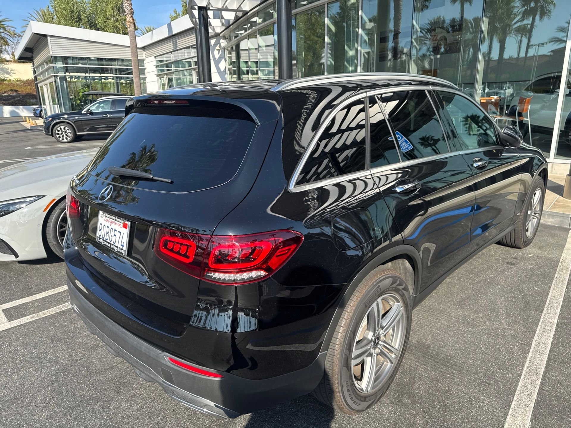 Used 2020 Black Mercedes-Benz GLC 300 image 11