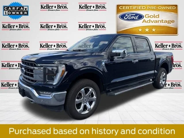 Used 2023 Blue Ford Lariat image 4