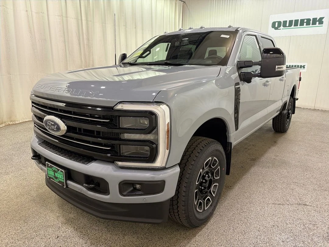 New 2026 Glacier Gray Metallic Tri-Coat Ford F-250® Platinum® image 4