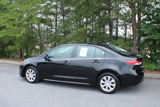 Used 2025 Midnight Black Metallic Toyota LE image 3