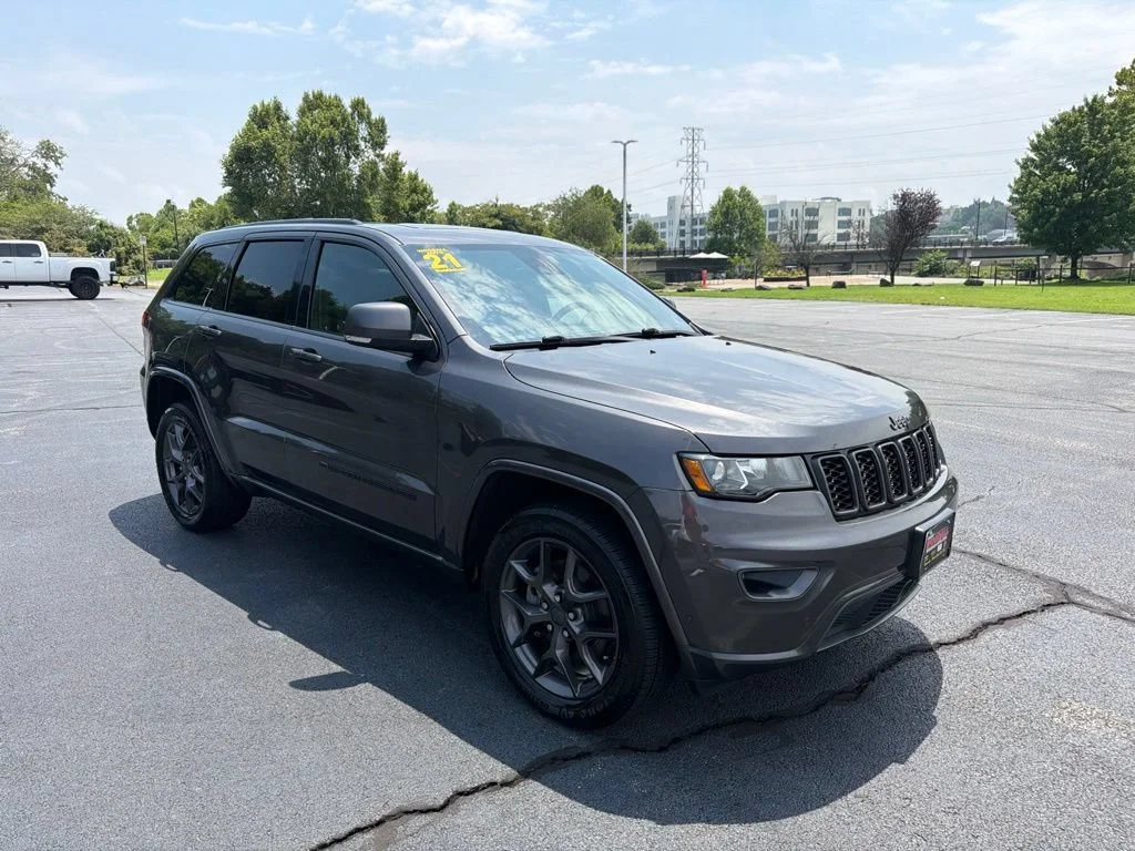 Used 2021 Gray Jeep 80th Anniversary image 1