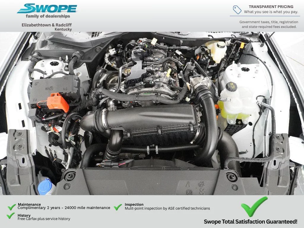 New 2025 Oxford White Ford EcoBoost® Fastback image 22