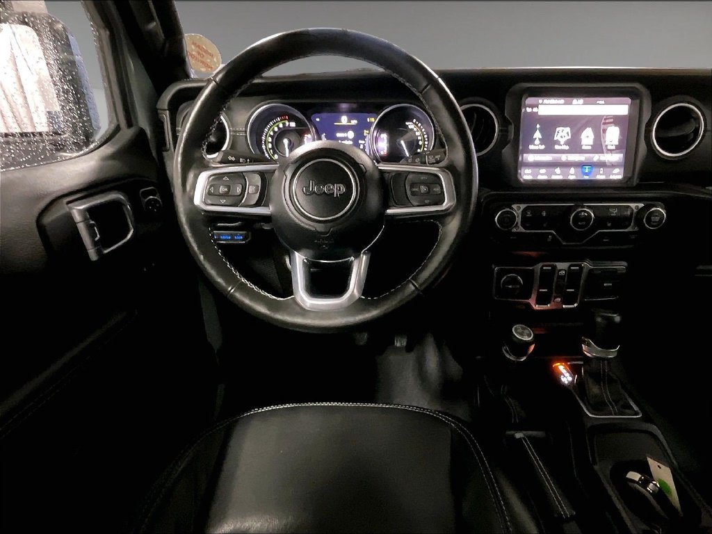 Used 2023 Gray Jeep Sahara 4xe image 17