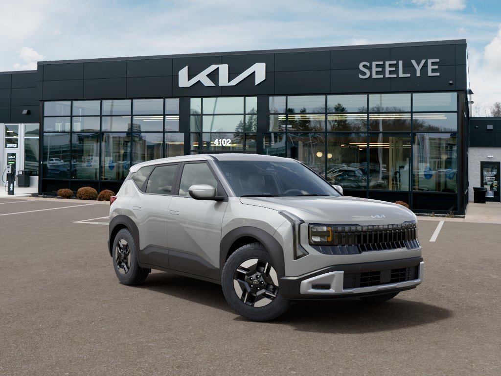 New 2027 Ivory Silver Kia LX image 8