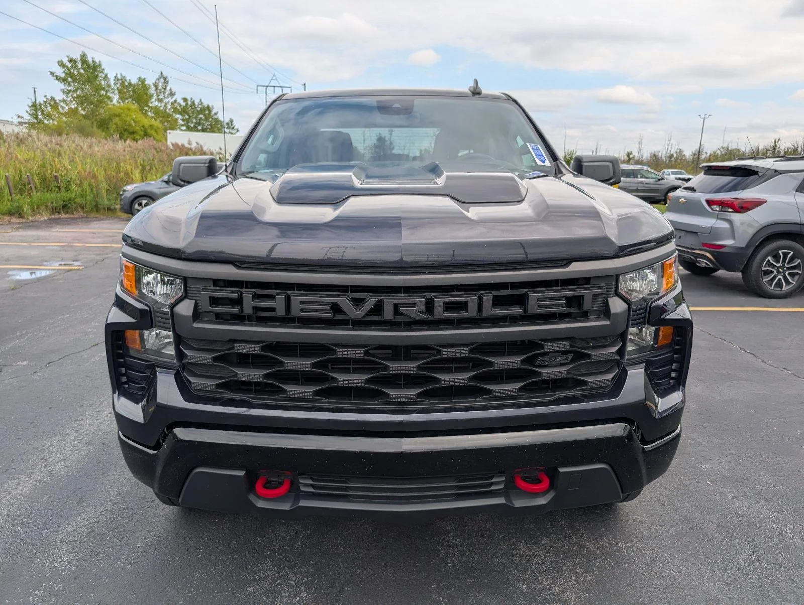 Used 2022 DARK ASH METALLIC Chevrolet Custom Trail Boss image 2