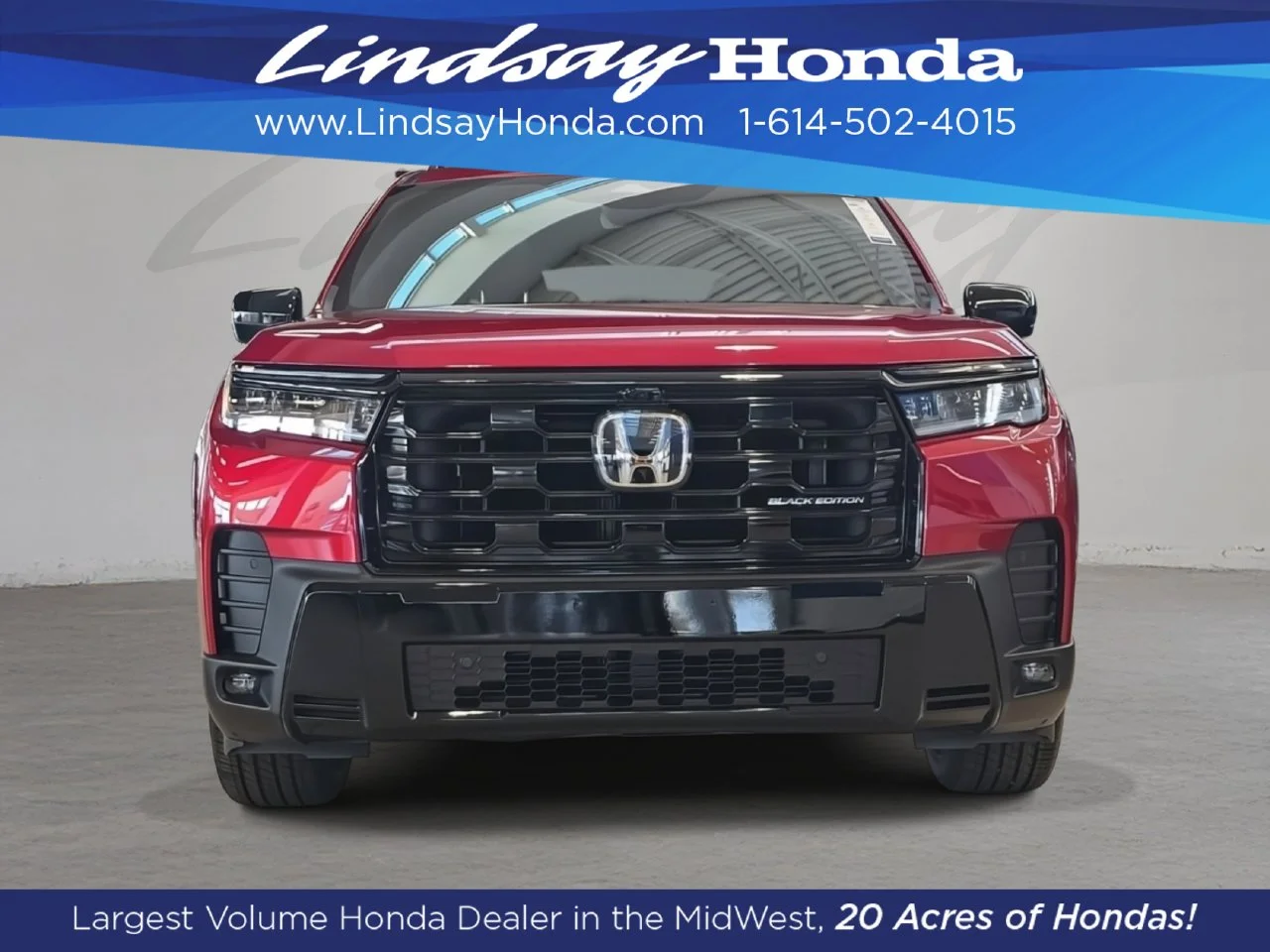 New 2026 Radiant Red Metallic II Honda Black Edition image 10