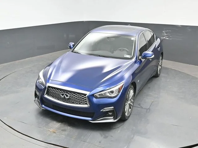 Certified Used 2019 Blue INFINITI 3.0t LUXE image 19