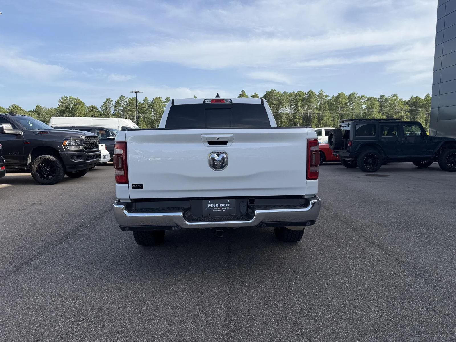 Used 2023 Ivory White Tri-Coat Pearlcoat Ram Laramie image 5
