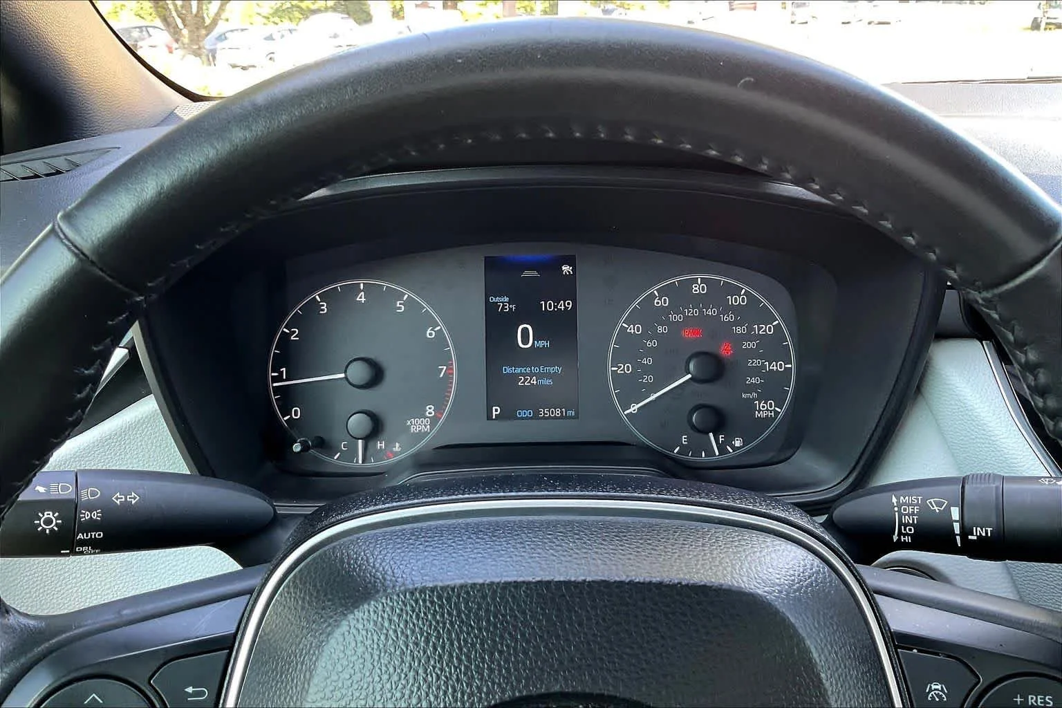 Used 2025 Classic Silver Metallic Toyota SE image 25