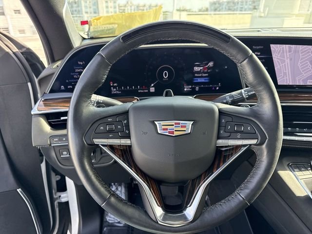 Used 2024 White Cadillac Premium Luxury image 14