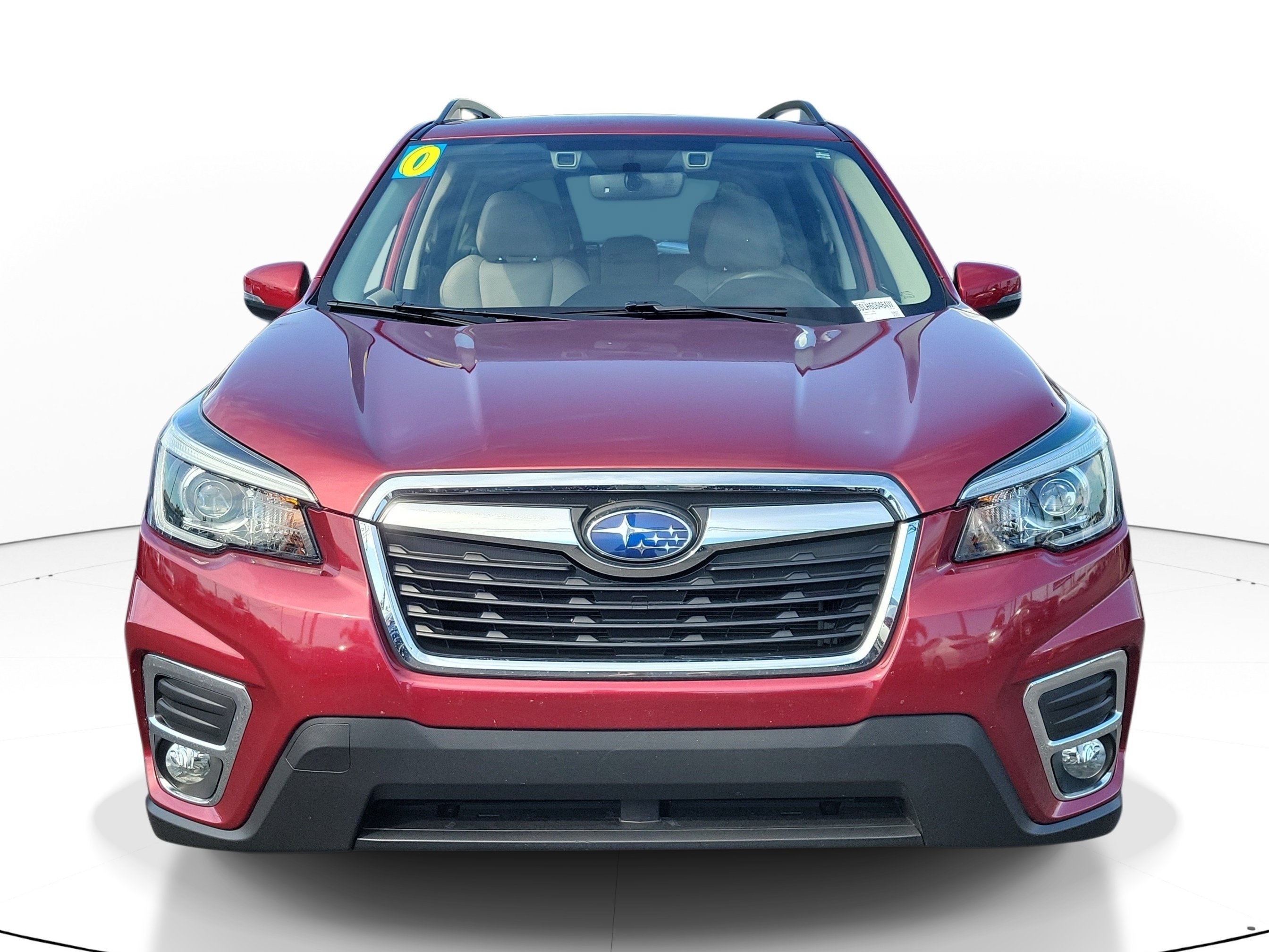 Used 2020 Crimson Red Pearl Subaru Limited image 1