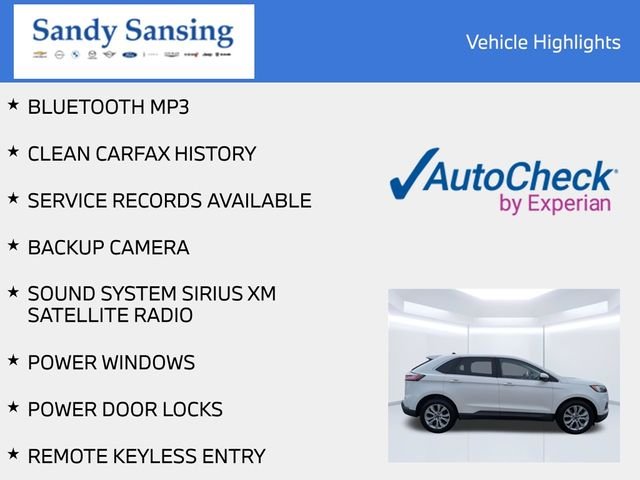 Used 2020 White Ford Titanium image 7