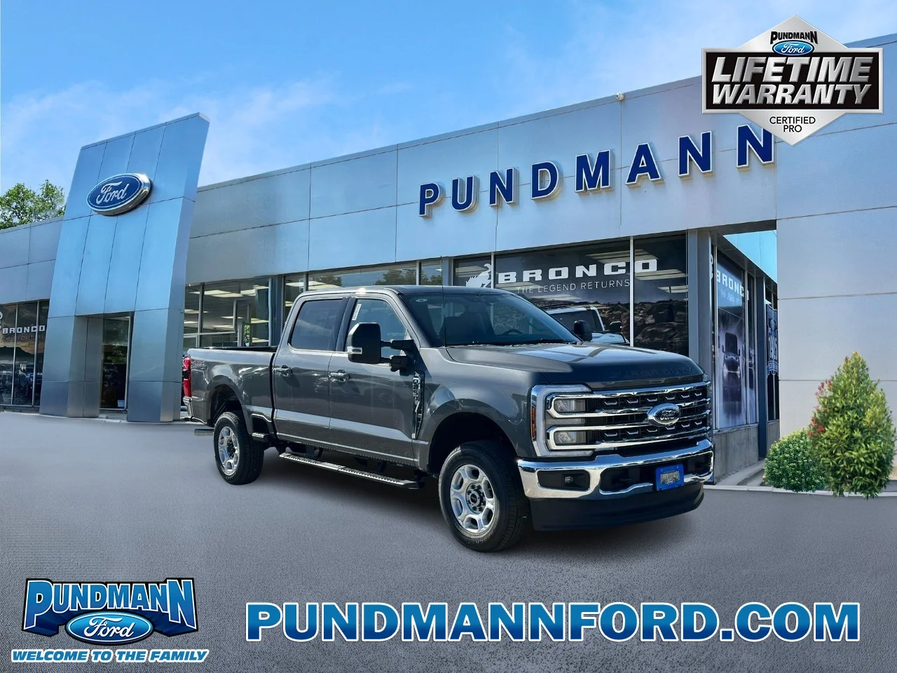 New 2026 Carbonized Gray Metallic Ford F-250® XLT image 1