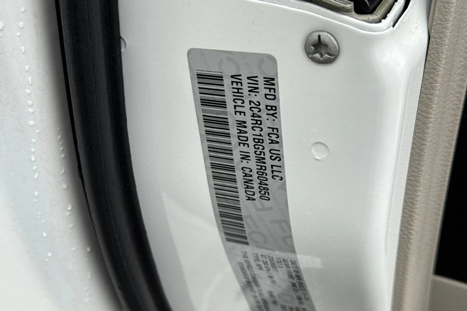 Used 2021 White Chrysler Touring L image 31