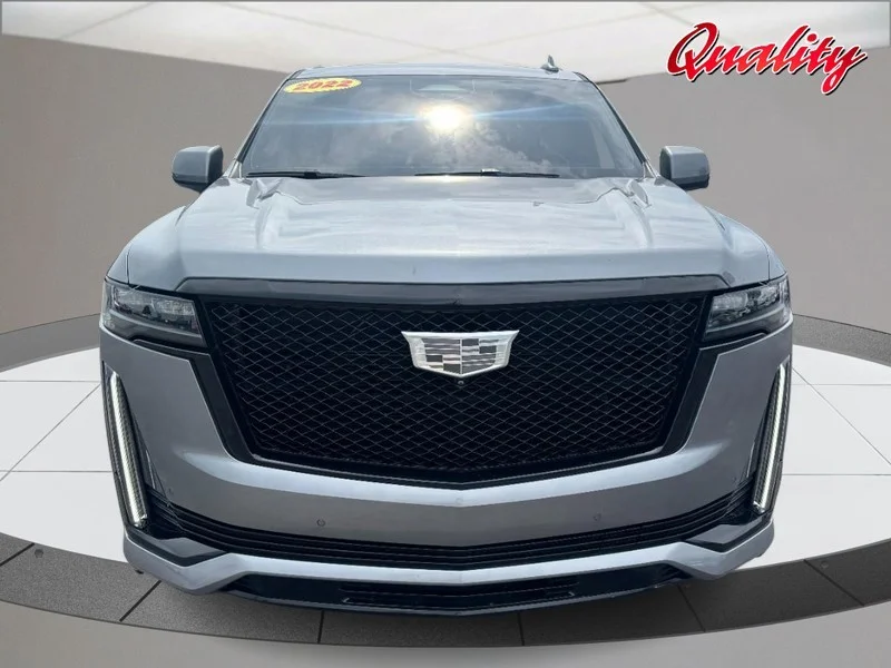 Used 2022 Satin Steel Metallic Cadillac Sport image 10