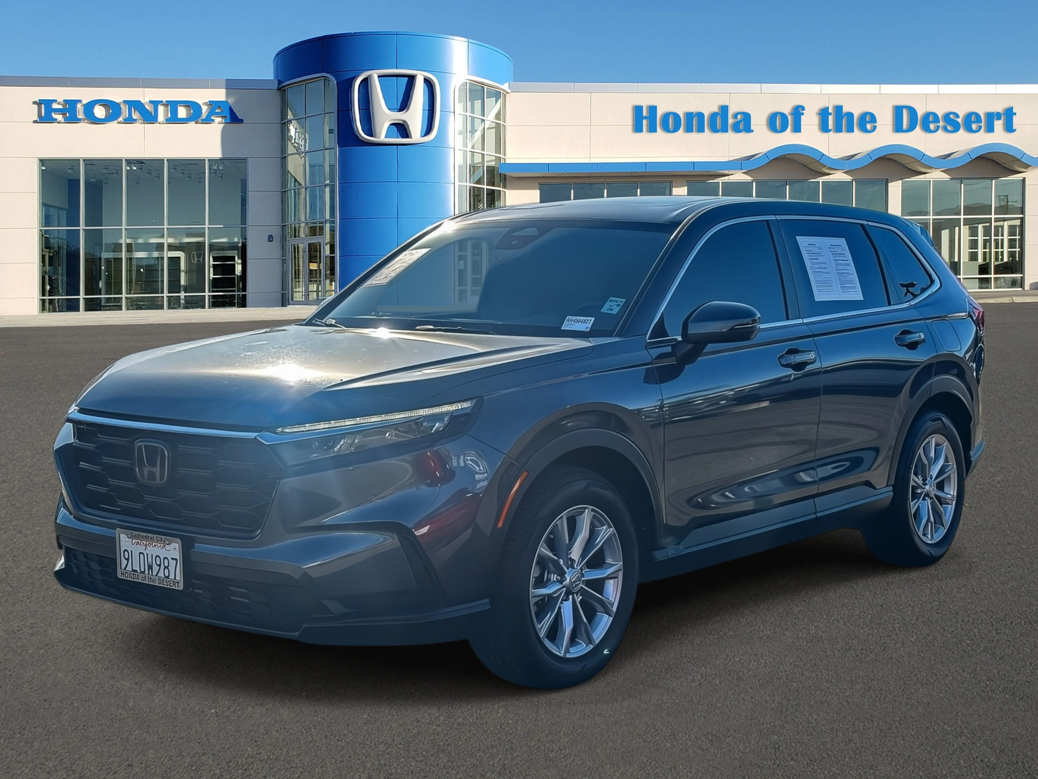 Certified Used 2024 Meteorite Gray Metallic Honda EX image 3