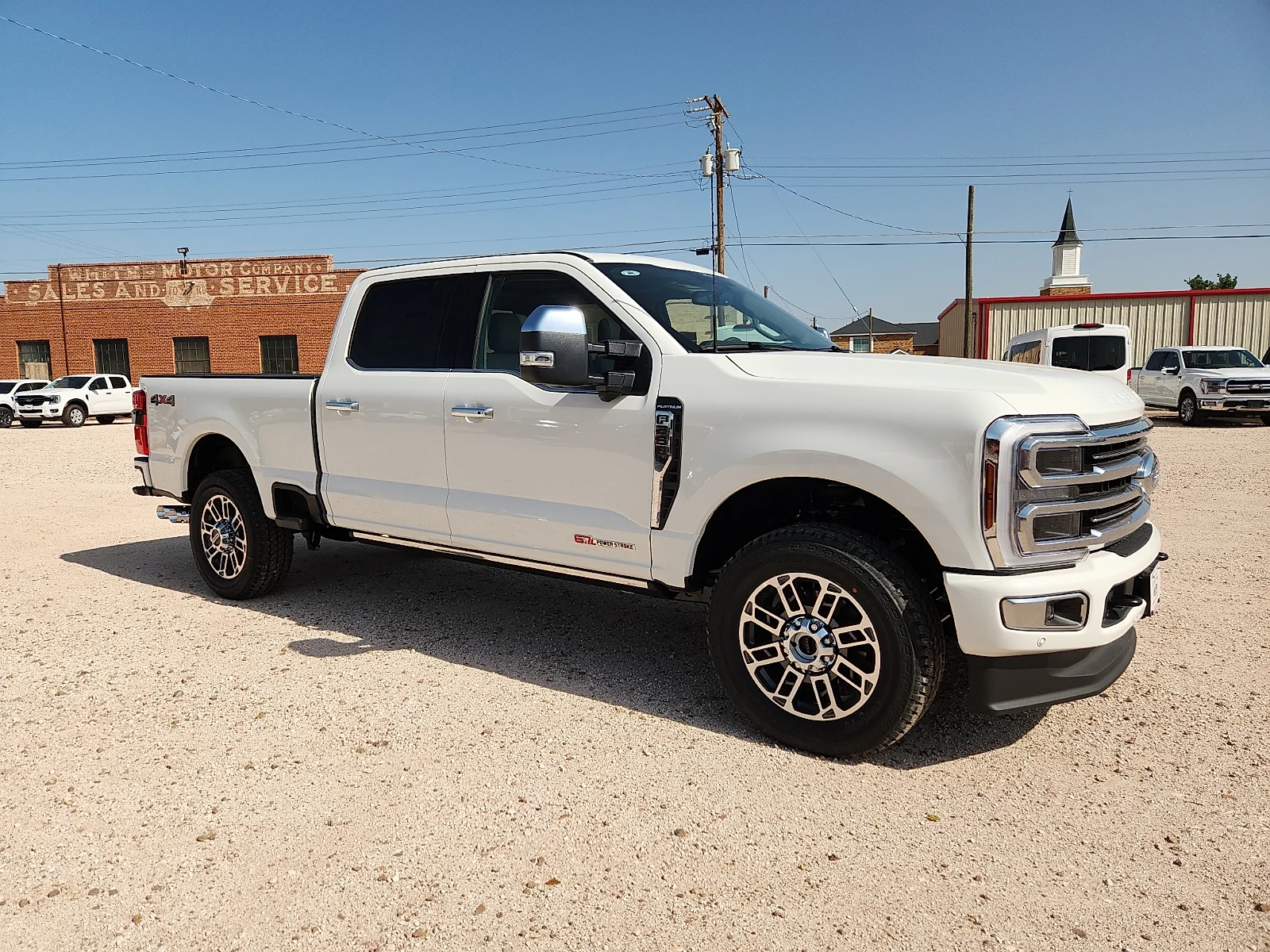 New 2026 Star White Metallic Tri-Coat Ford Platinum image 8