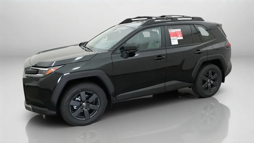 New 2026 Midnight Black Metallic Toyota Woodland image 3