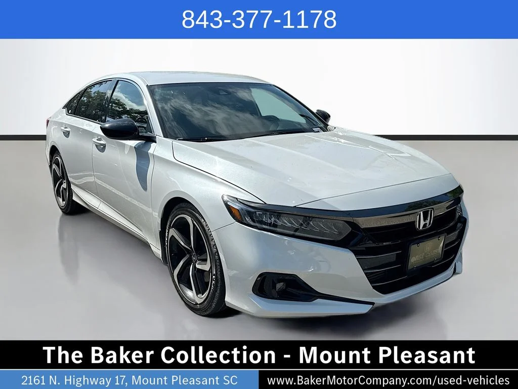 Used 2022 White Honda Sport image 3