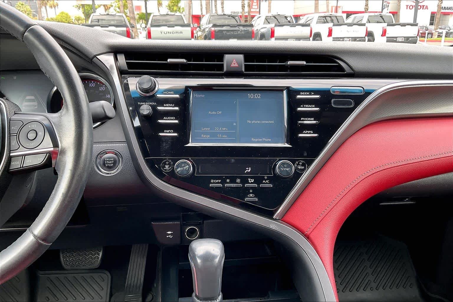 Used 2018 Midnight Black Metallic/Wind Chill Toyota XSE image 31