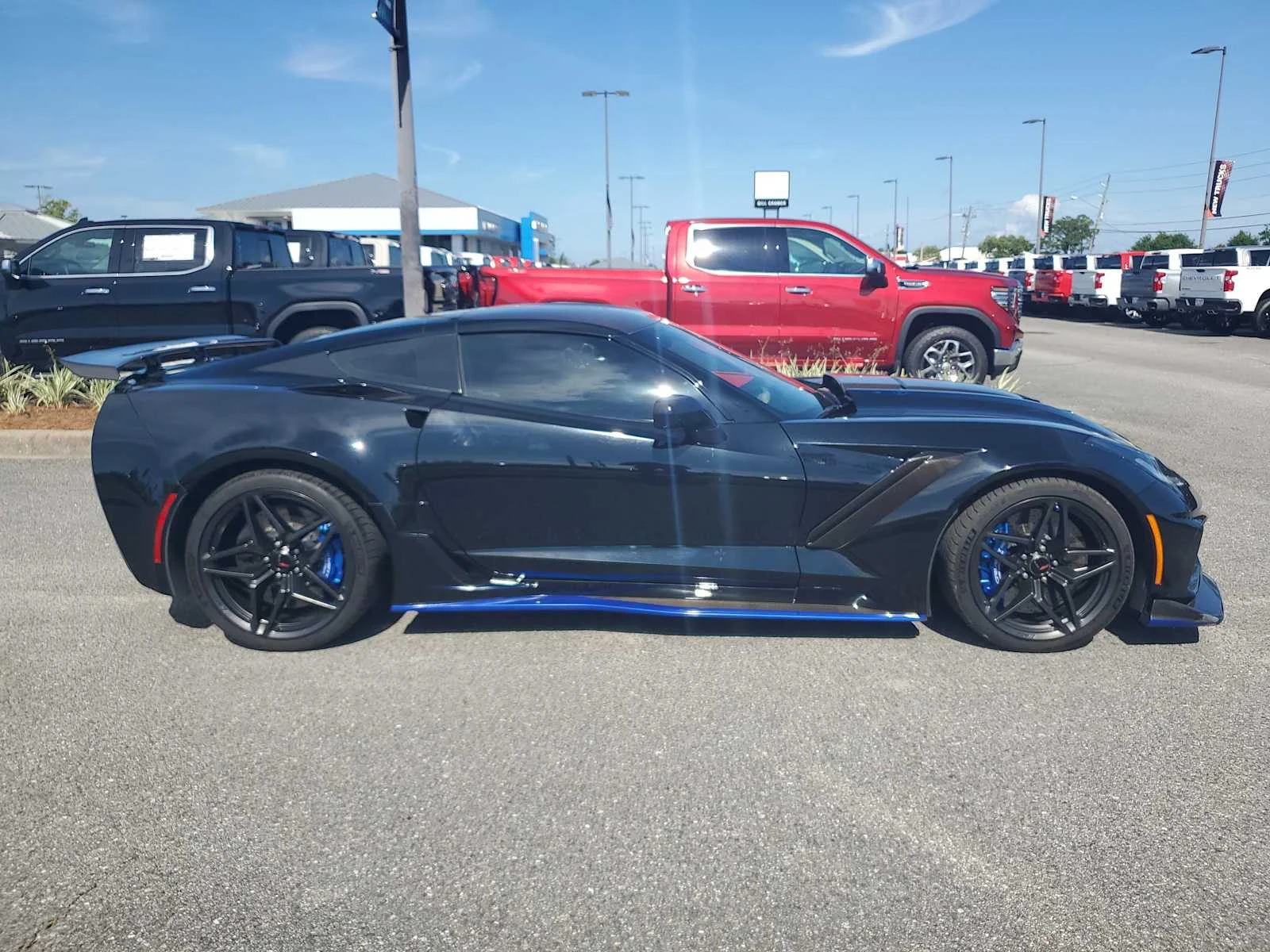 Used 2019 BLACK Chevrolet ZR1 3ZR image 6
