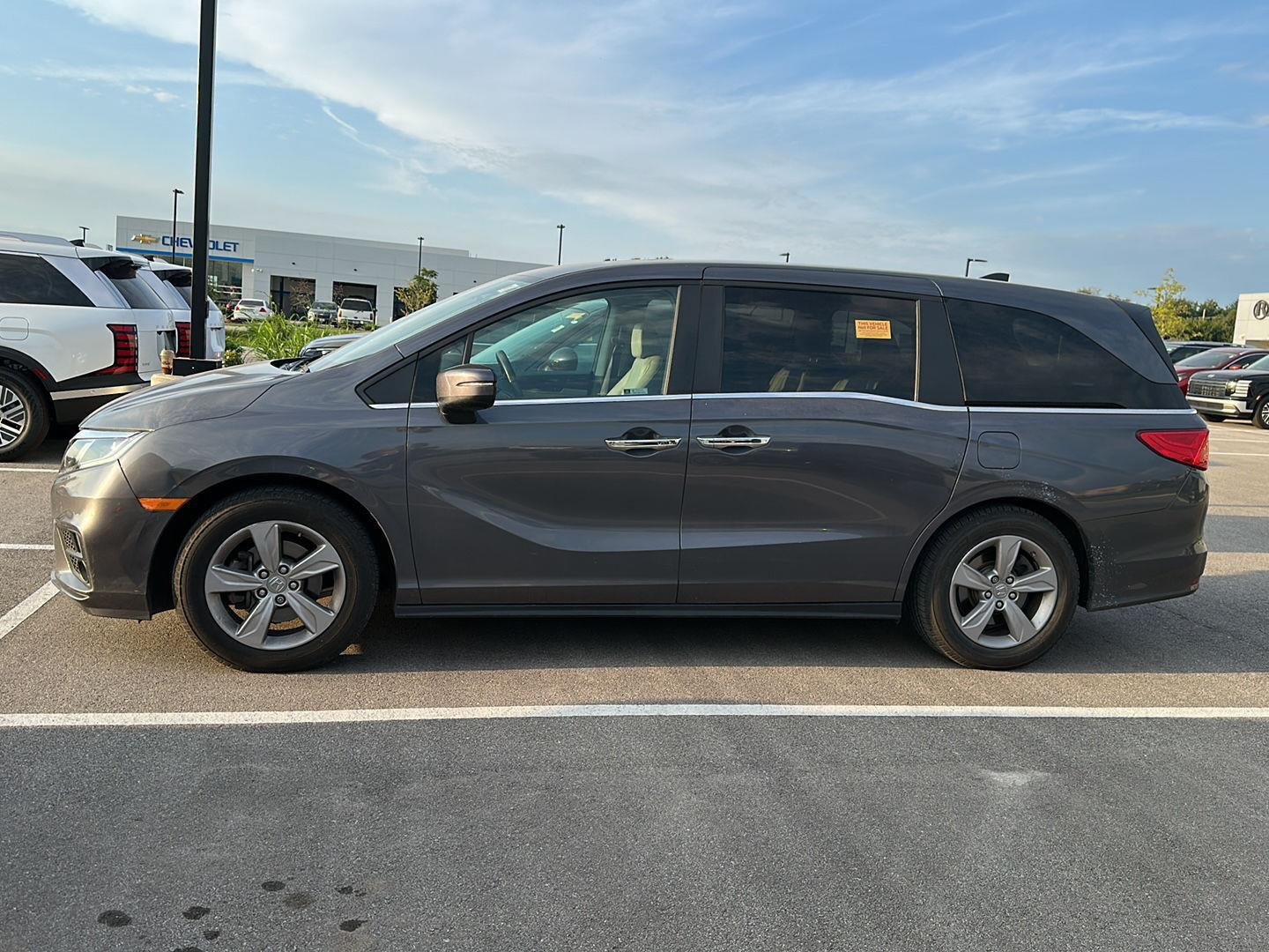 Used 2020 Modern Steel Metallic Honda EX-L w/Navi/RES image 3