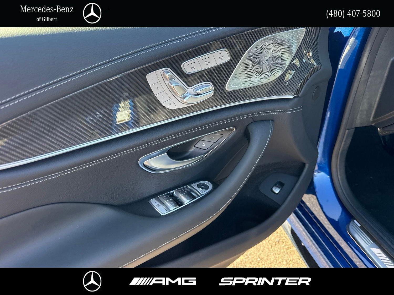 New 2026 Starling Blue Metallic Mercedes-Benz Base image 12
