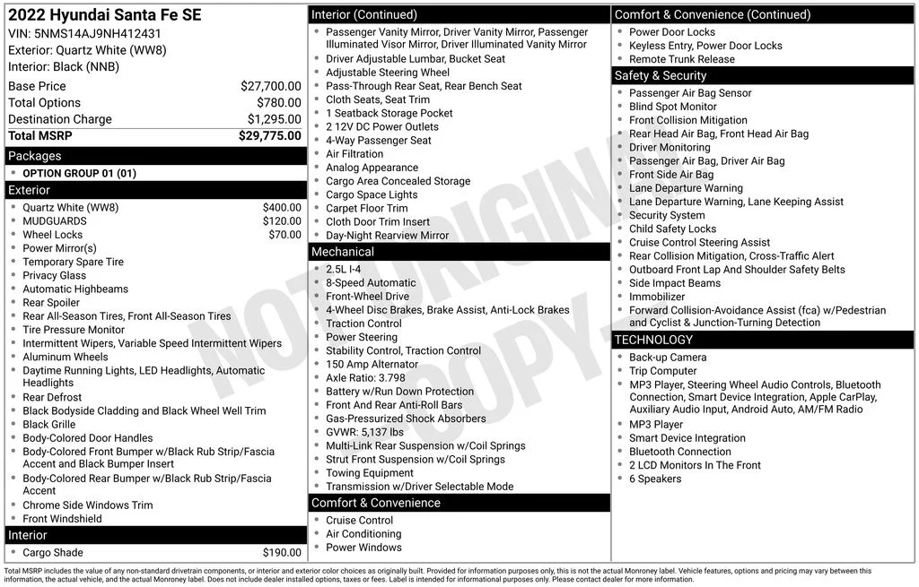 Certified Used 2022 Gray Hyundai SE image 3
