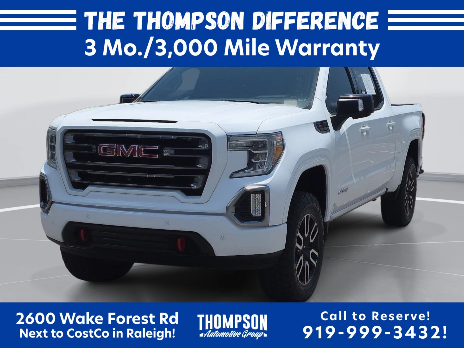 Used 2019 SUMMIT WHITE GMC AT4 image 7