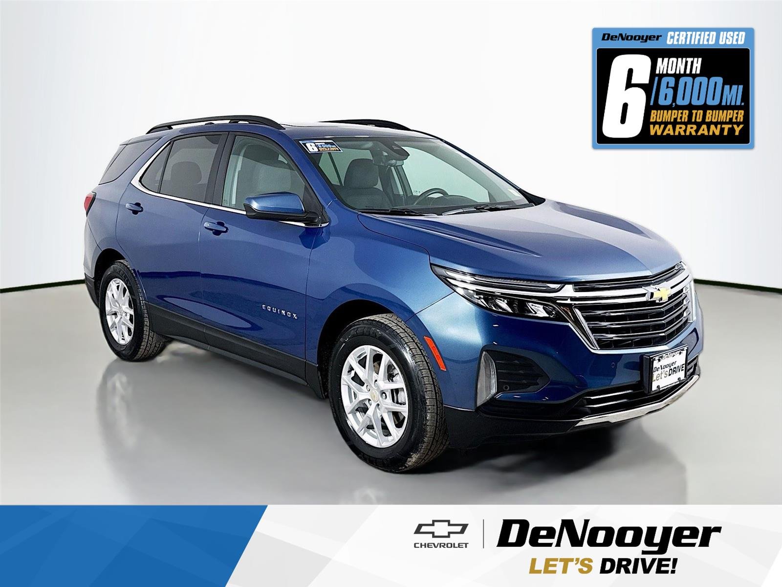 Used 2024 Lakeshore Blue Metallic Chevrolet LT image 1