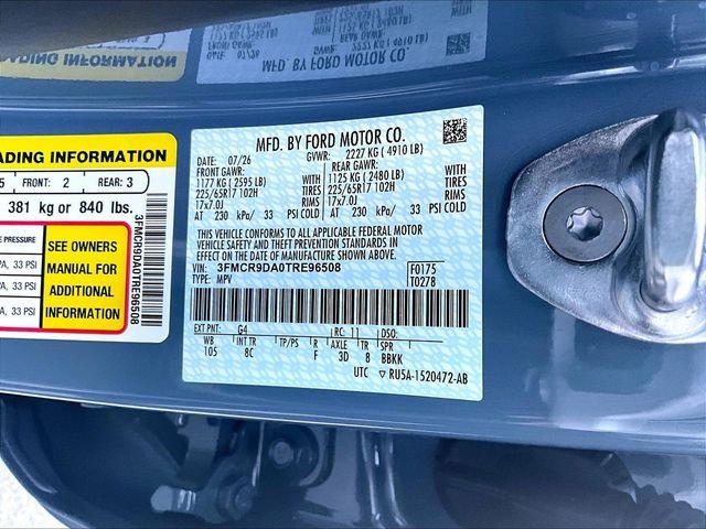 New 2026 Azure Gray Metallic Tri-Coat Ford Badlands image 29