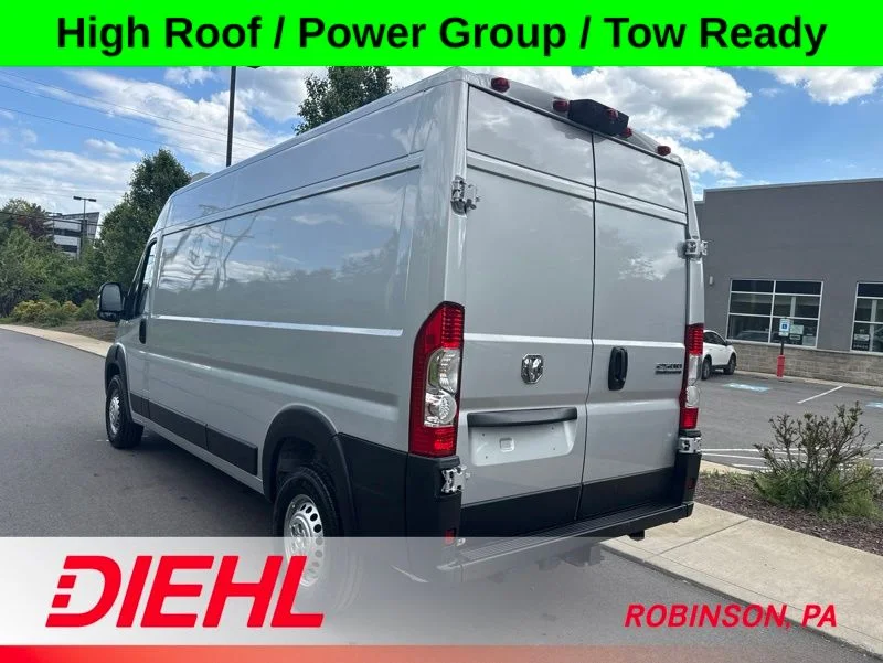New 2026 Bright Silver Metallic Clear-Coat Exterior Paint RAM High Roof image 5