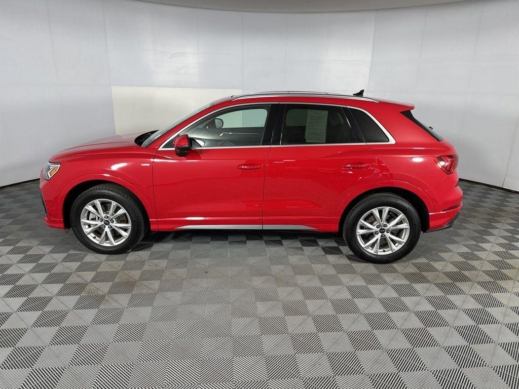 Used 2025 Progressive Red Metallic Audi Premium Plus image 13
