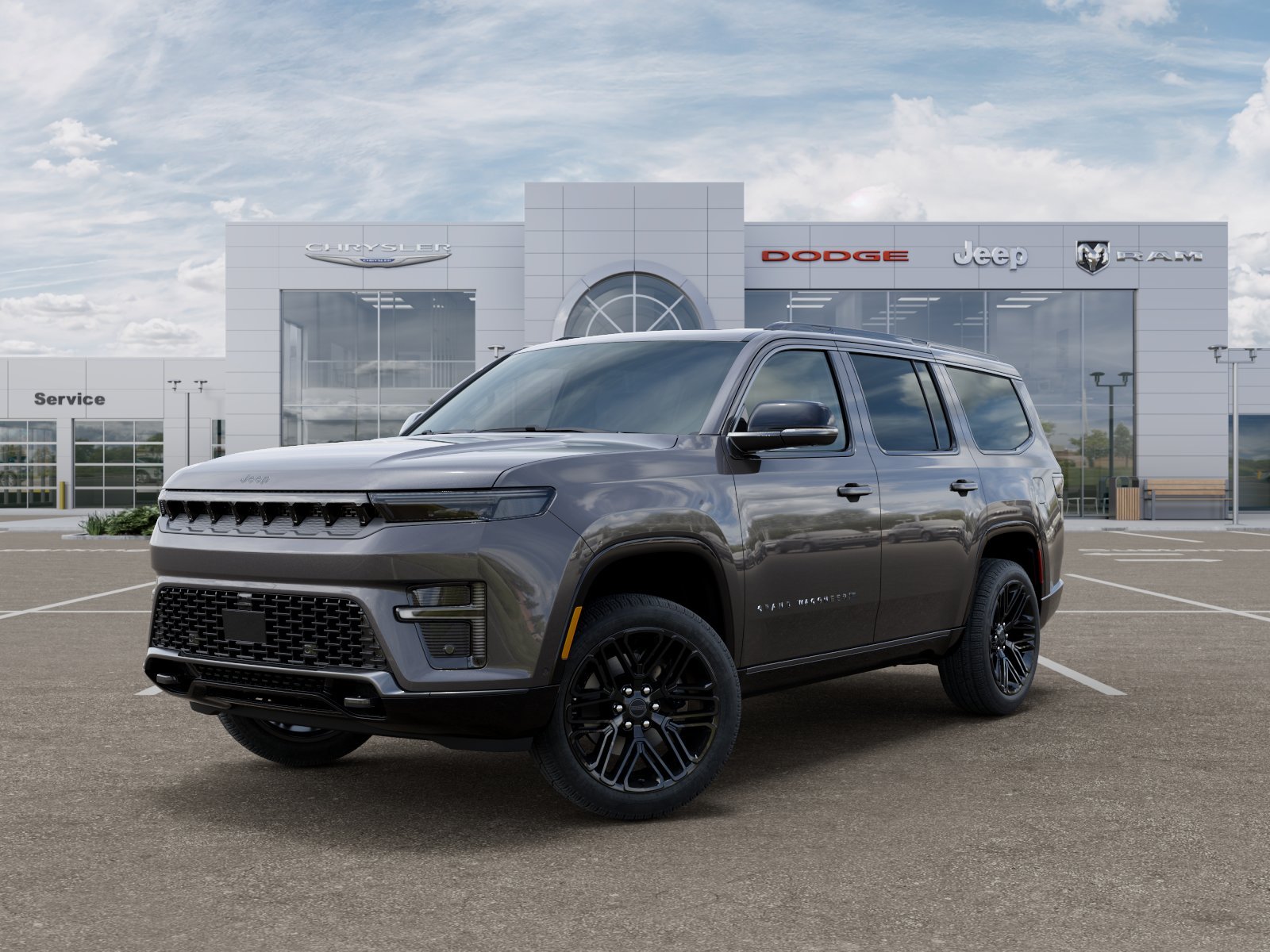 New 2026 Baltic-Gray Metallic Clear-Coat Exterior Paint Jeep Limited Reserve image 37