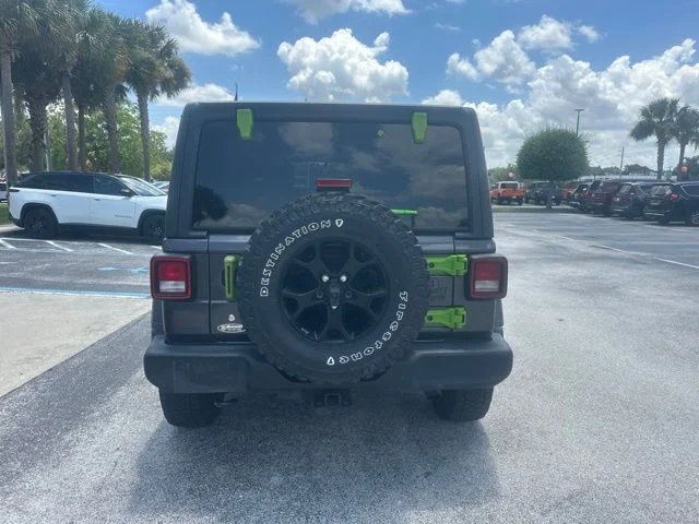 Used 2020 Gray Jeep Unlimited Willys image 5