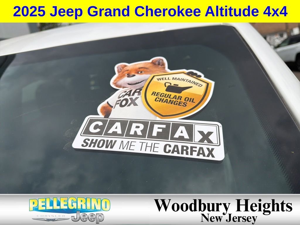 Certified Used 2025 White Jeep Altitude image 15